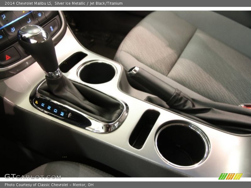 Silver Ice Metallic / Jet Black/Titanium 2014 Chevrolet Malibu LS