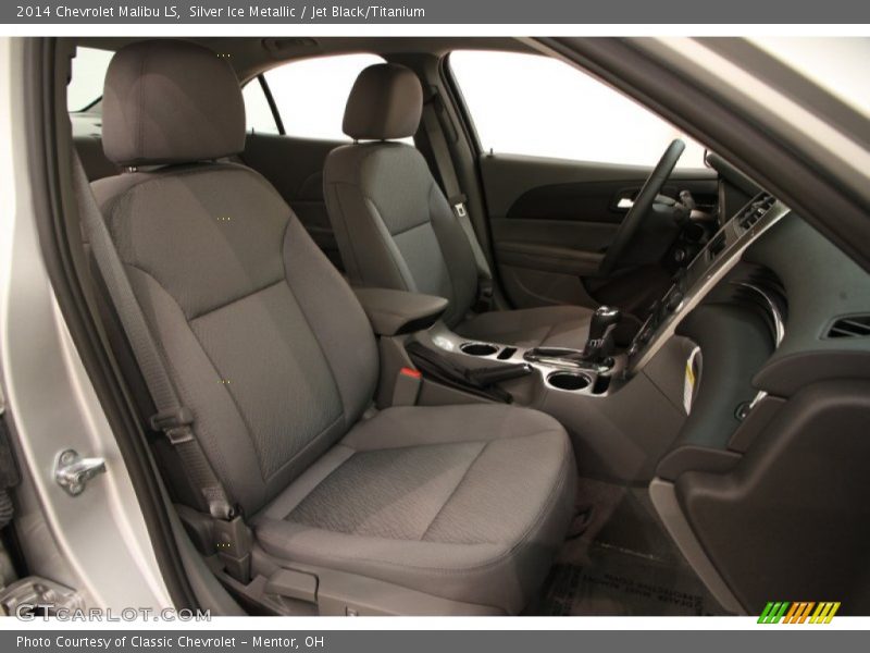 Silver Ice Metallic / Jet Black/Titanium 2014 Chevrolet Malibu LS