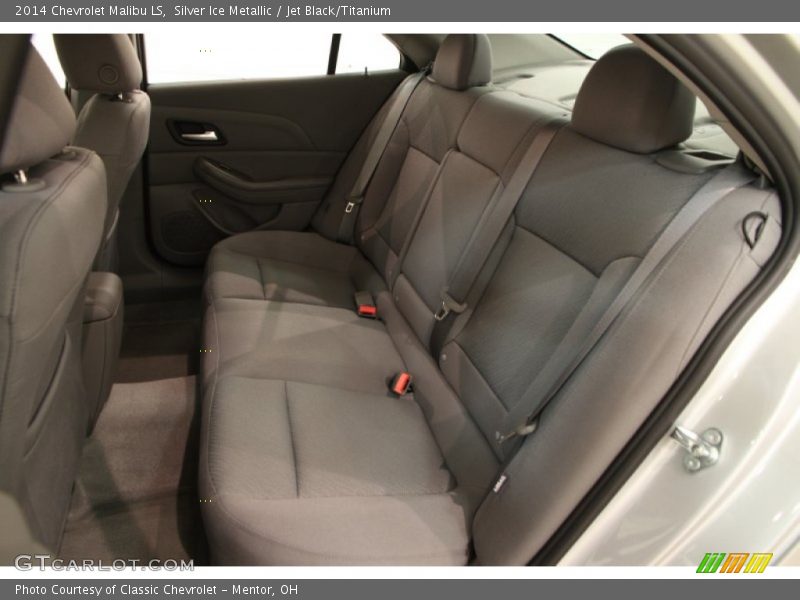 Silver Ice Metallic / Jet Black/Titanium 2014 Chevrolet Malibu LS