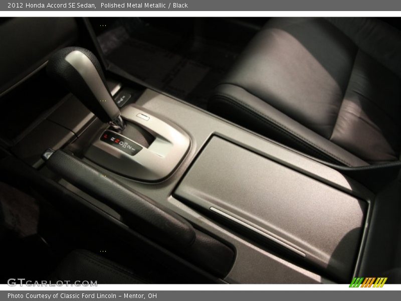 Polished Metal Metallic / Black 2012 Honda Accord SE Sedan