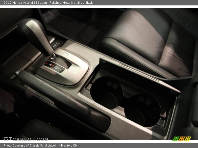 Polished Metal Metallic / Black 2012 Honda Accord SE Sedan