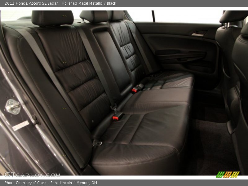Polished Metal Metallic / Black 2012 Honda Accord SE Sedan