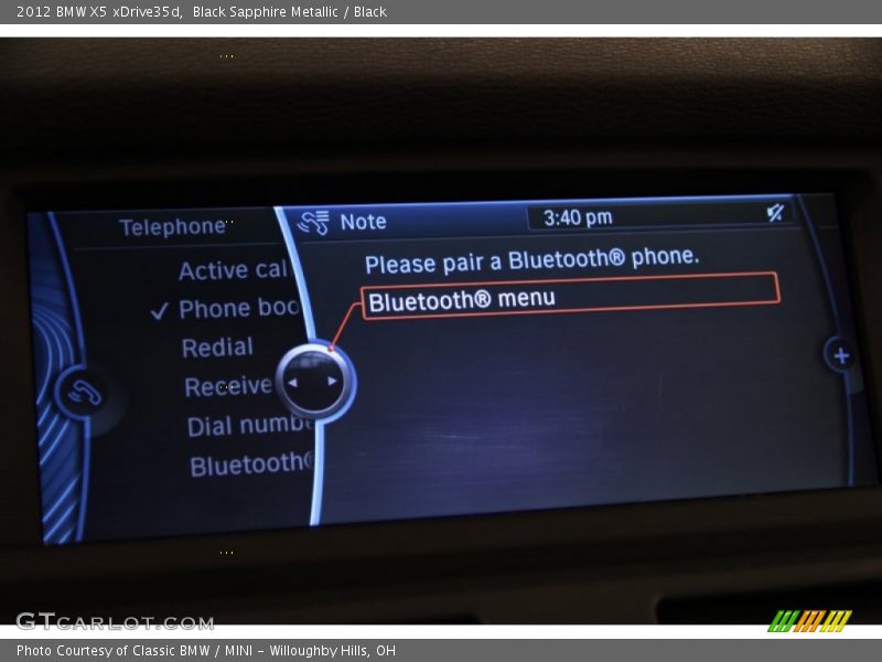 Black Sapphire Metallic / Black 2012 BMW X5 xDrive35d