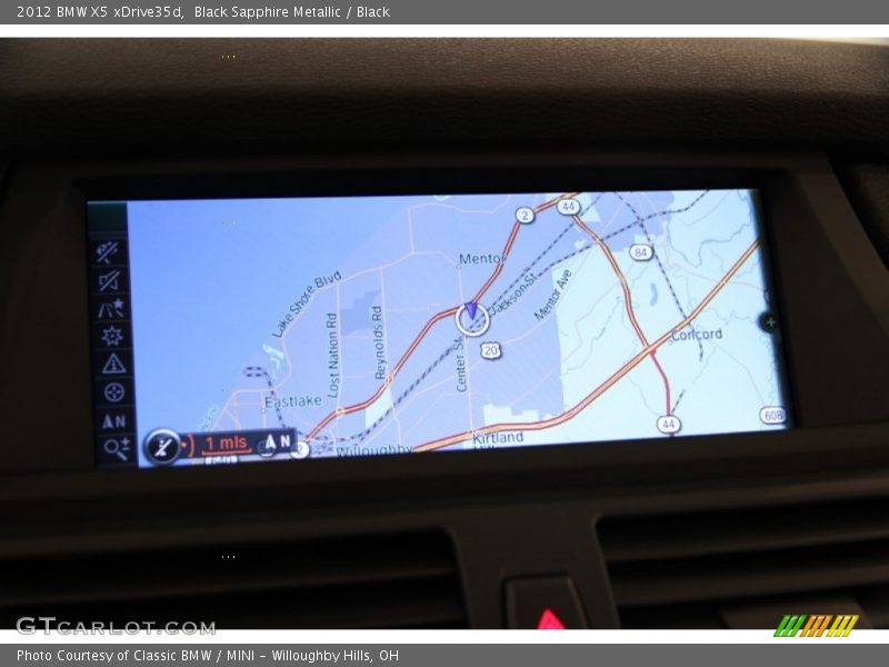 Black Sapphire Metallic / Black 2012 BMW X5 xDrive35d