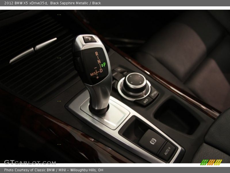 Black Sapphire Metallic / Black 2012 BMW X5 xDrive35d