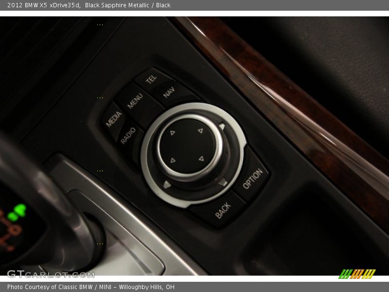 Black Sapphire Metallic / Black 2012 BMW X5 xDrive35d