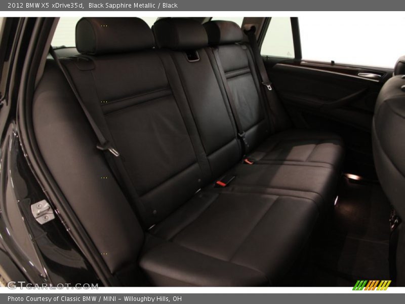 Black Sapphire Metallic / Black 2012 BMW X5 xDrive35d