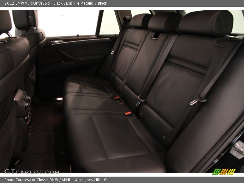 Black Sapphire Metallic / Black 2012 BMW X5 xDrive35d