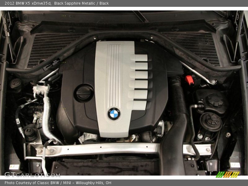 Black Sapphire Metallic / Black 2012 BMW X5 xDrive35d