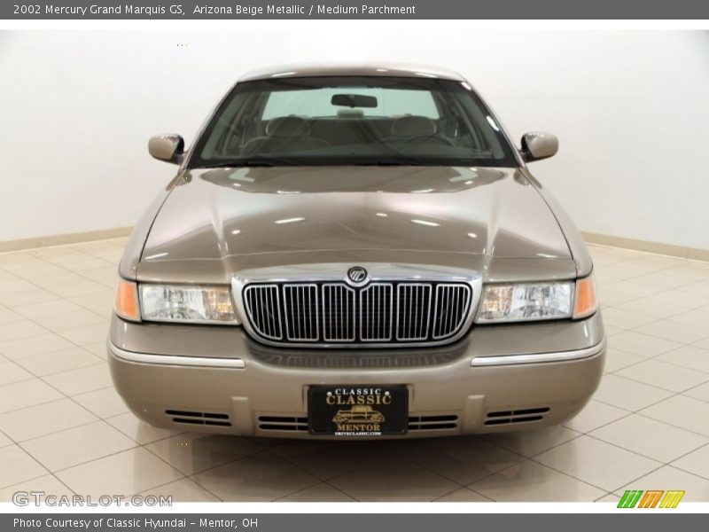 Arizona Beige Metallic / Medium Parchment 2002 Mercury Grand Marquis GS