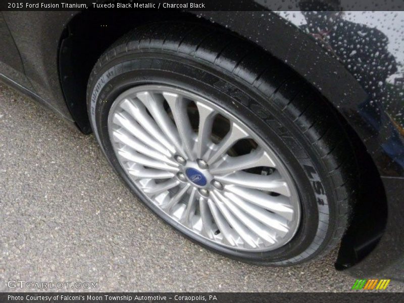 Tuxedo Black Metallic / Charcoal Black 2015 Ford Fusion Titanium