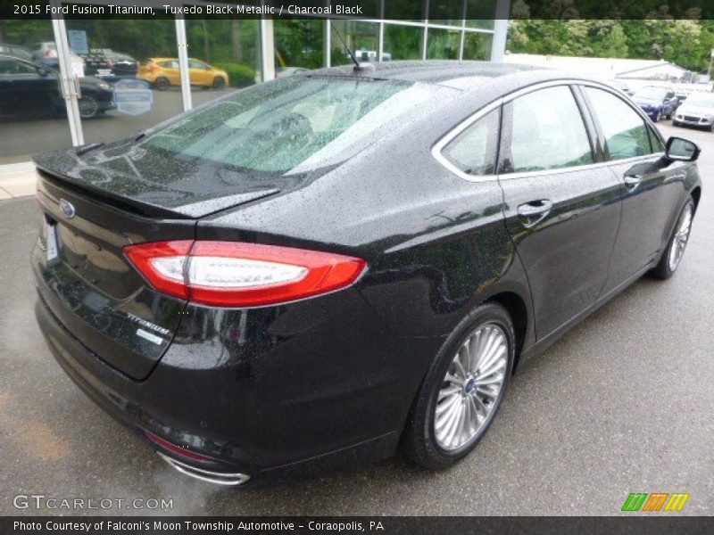 Tuxedo Black Metallic / Charcoal Black 2015 Ford Fusion Titanium
