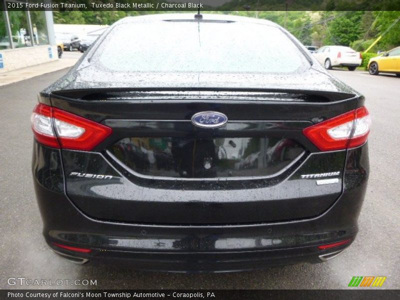 Tuxedo Black Metallic / Charcoal Black 2015 Ford Fusion Titanium