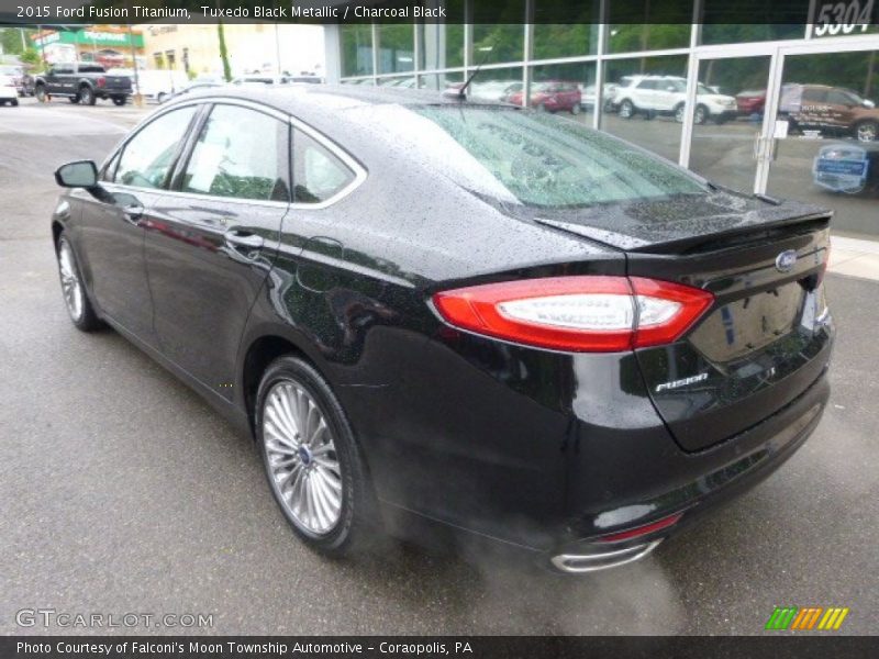 Tuxedo Black Metallic / Charcoal Black 2015 Ford Fusion Titanium