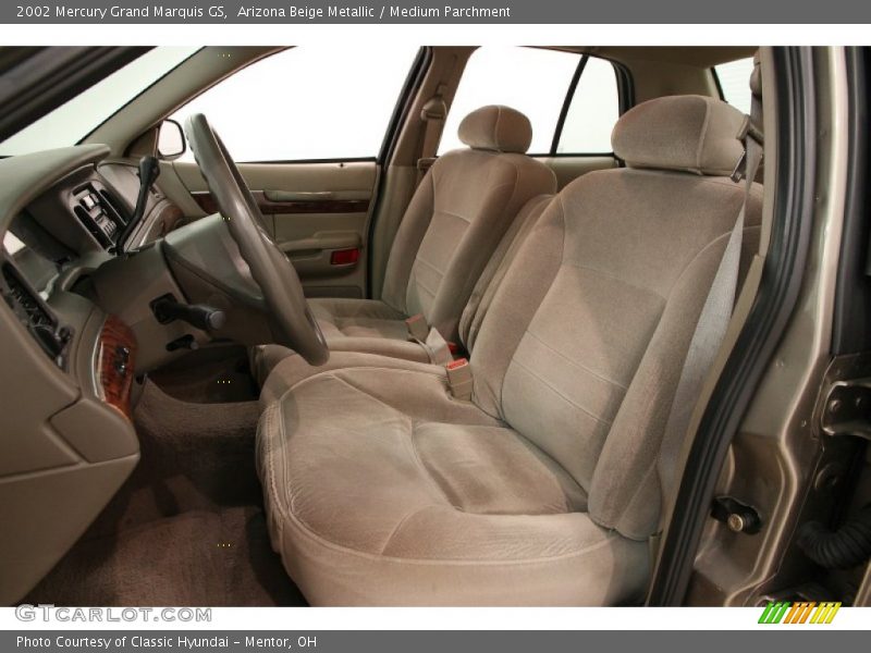 Arizona Beige Metallic / Medium Parchment 2002 Mercury Grand Marquis GS