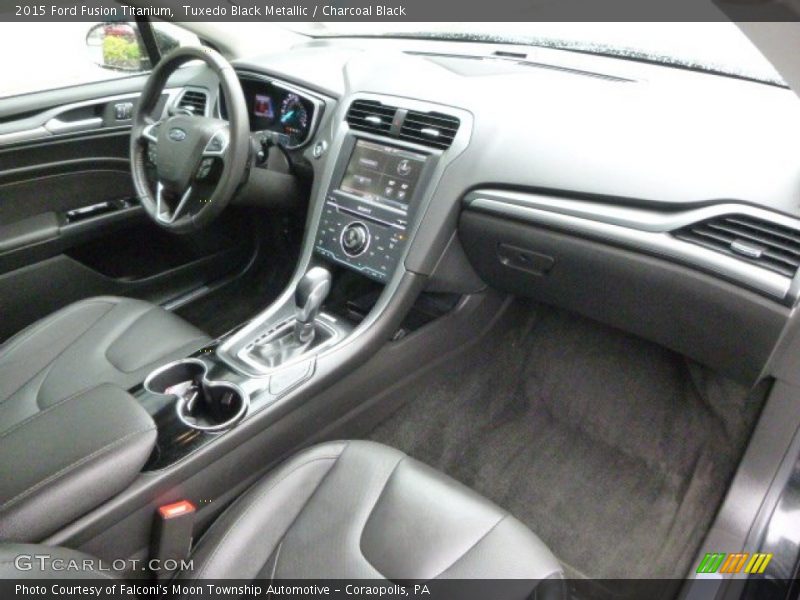 Tuxedo Black Metallic / Charcoal Black 2015 Ford Fusion Titanium