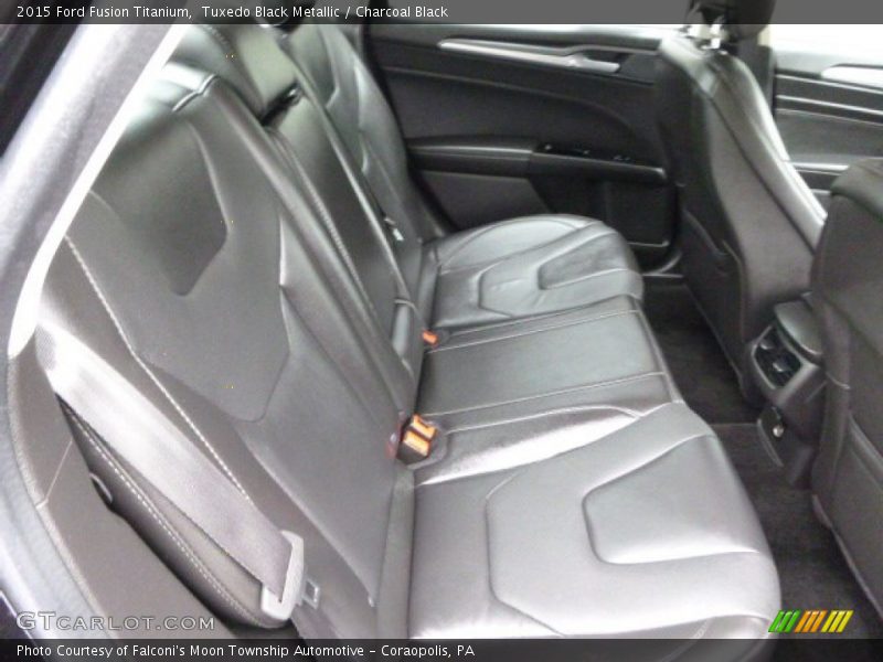 Tuxedo Black Metallic / Charcoal Black 2015 Ford Fusion Titanium
