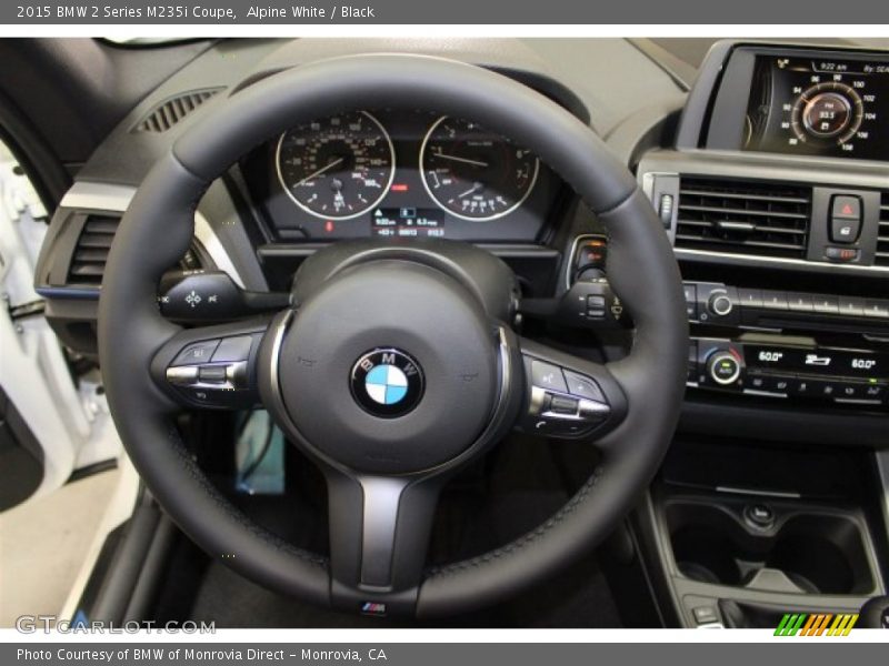 Alpine White / Black 2015 BMW 2 Series M235i Coupe