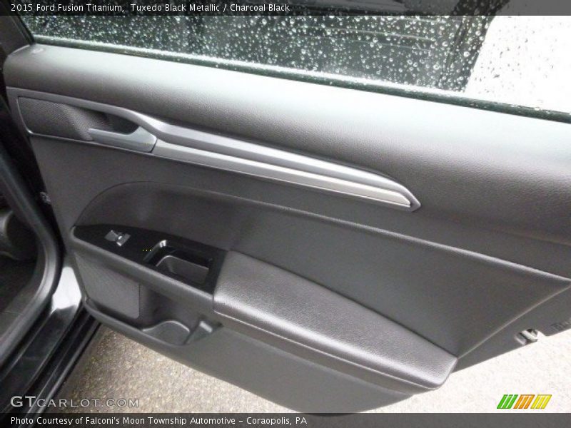 Tuxedo Black Metallic / Charcoal Black 2015 Ford Fusion Titanium