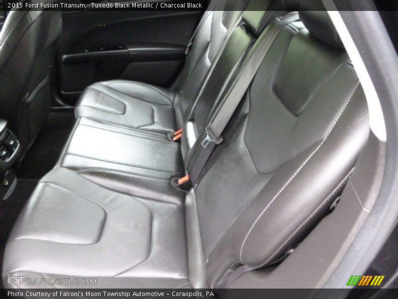 Tuxedo Black Metallic / Charcoal Black 2015 Ford Fusion Titanium