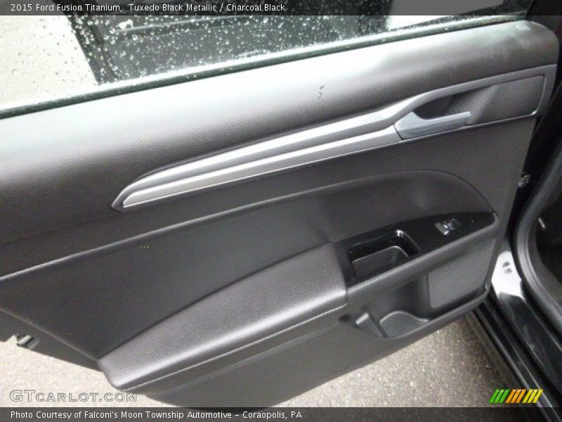 Tuxedo Black Metallic / Charcoal Black 2015 Ford Fusion Titanium