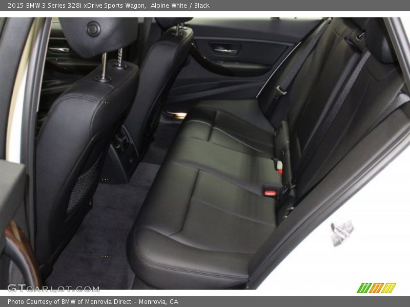 Rear Seat of 2015 3 Series 328i xDrive Sports Wagon