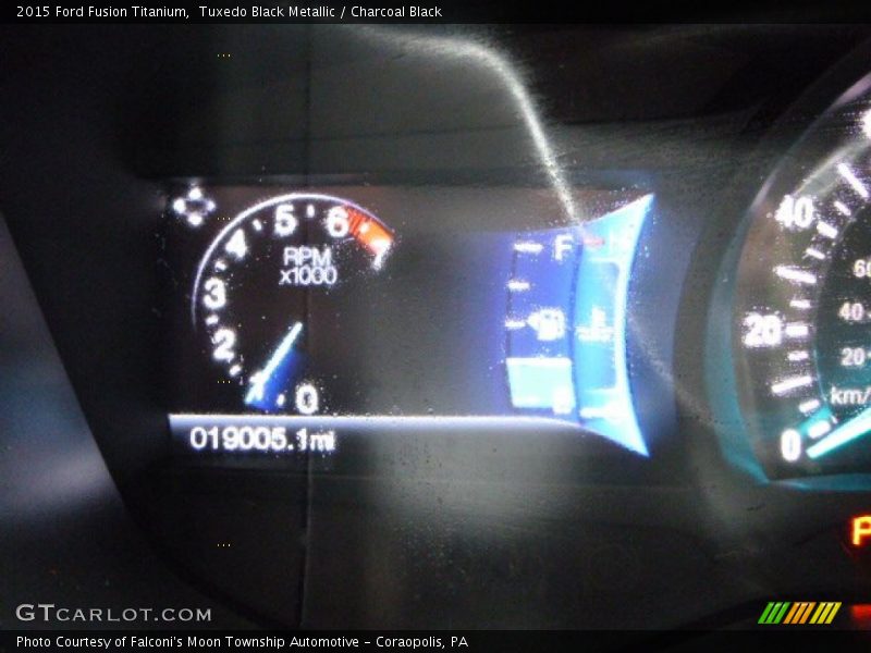 Tuxedo Black Metallic / Charcoal Black 2015 Ford Fusion Titanium