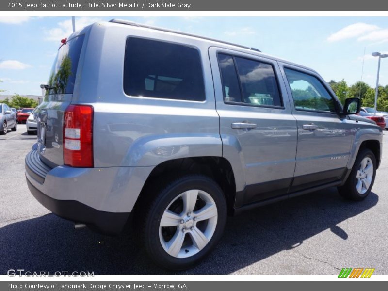 Billet Silver Metallic / Dark Slate Gray 2015 Jeep Patriot Latitude