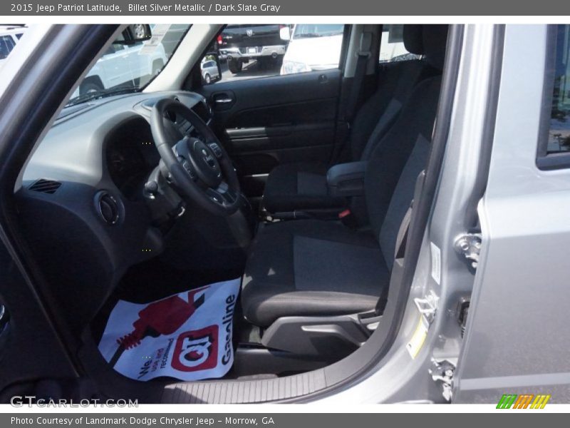 Billet Silver Metallic / Dark Slate Gray 2015 Jeep Patriot Latitude