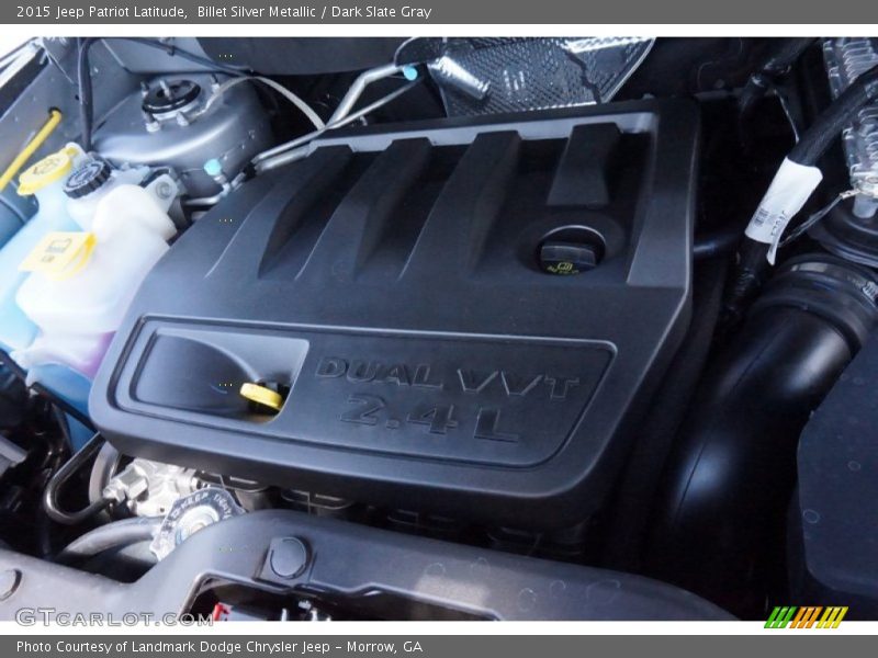 Billet Silver Metallic / Dark Slate Gray 2015 Jeep Patriot Latitude