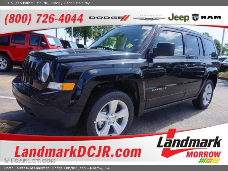 Black / Dark Slate Gray 2015 Jeep Patriot Latitude