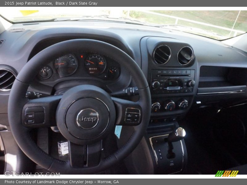 Black / Dark Slate Gray 2015 Jeep Patriot Latitude