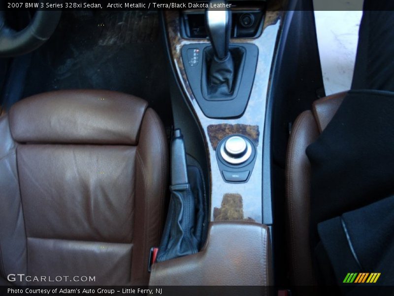 Arctic Metallic / Terra/Black Dakota Leather 2007 BMW 3 Series 328xi Sedan