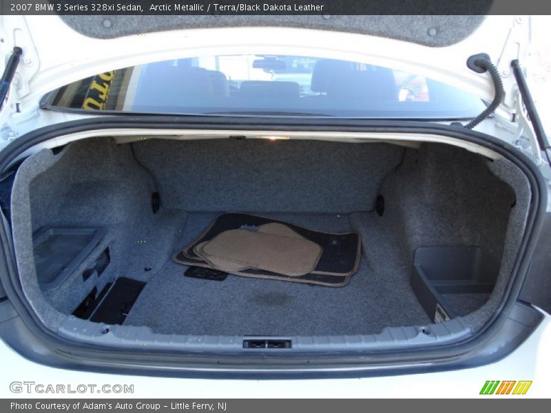 Arctic Metallic / Terra/Black Dakota Leather 2007 BMW 3 Series 328xi Sedan