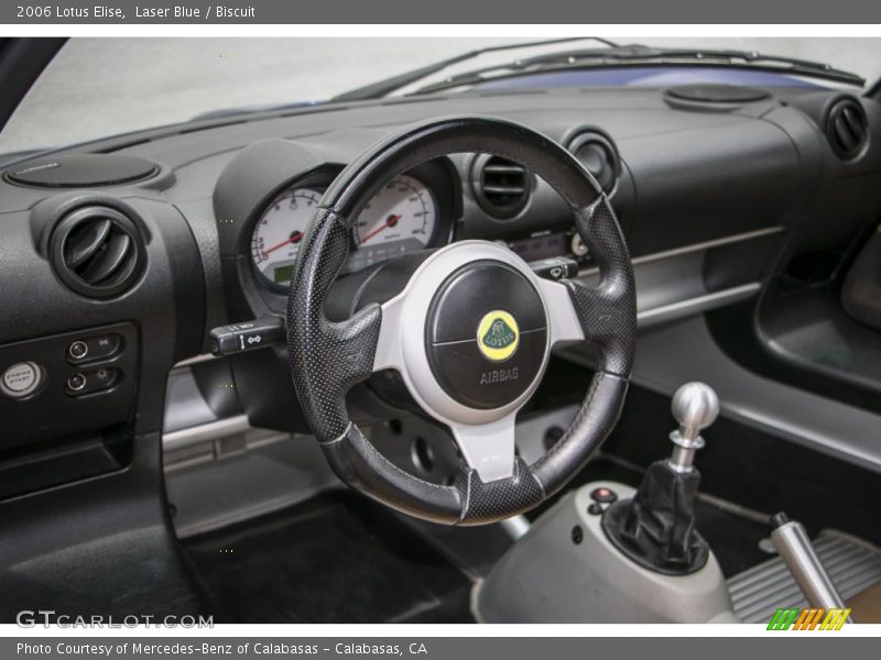 Dashboard of 2006 Elise 