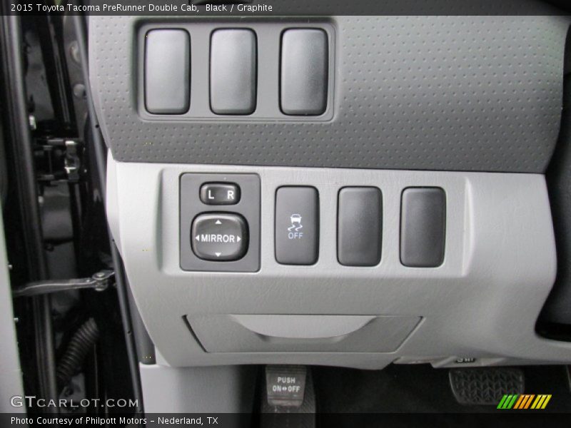 Black / Graphite 2015 Toyota Tacoma PreRunner Double Cab