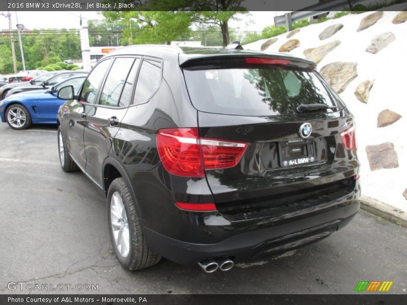 Jet Black / Black 2016 BMW X3 xDrive28i