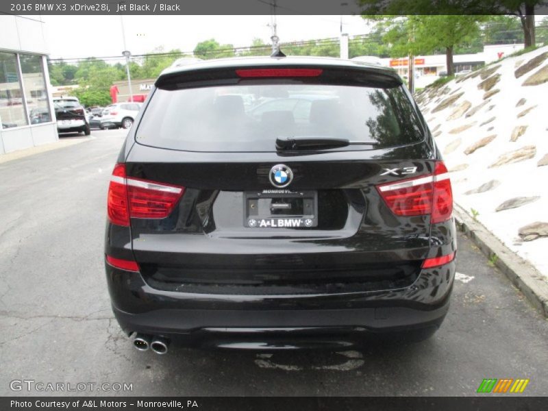 Jet Black / Black 2016 BMW X3 xDrive28i
