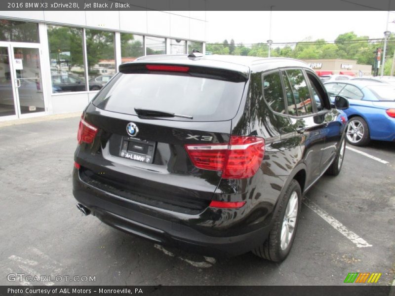 Jet Black / Black 2016 BMW X3 xDrive28i