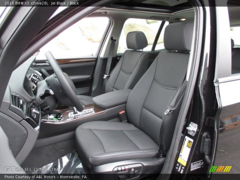  2016 X3 xDrive28i Black Interior