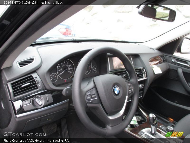 Dashboard of 2016 X3 xDrive28i