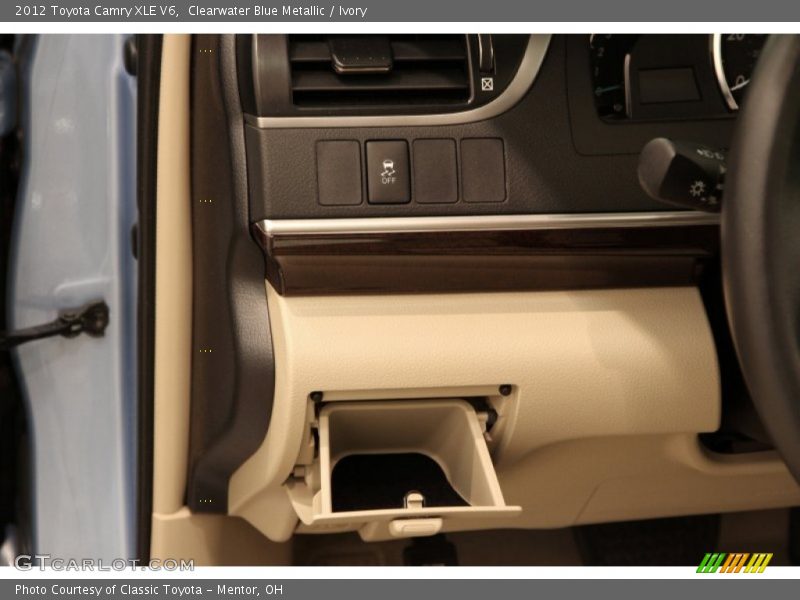 Clearwater Blue Metallic / Ivory 2012 Toyota Camry XLE V6