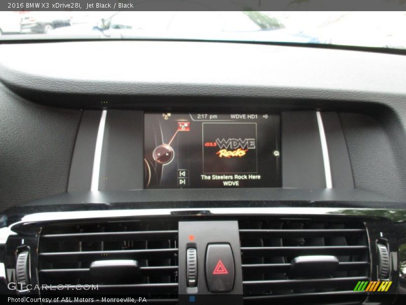 Jet Black / Black 2016 BMW X3 xDrive28i