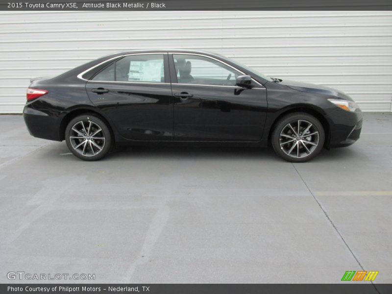 Attitude Black Metallic / Black 2015 Toyota Camry XSE