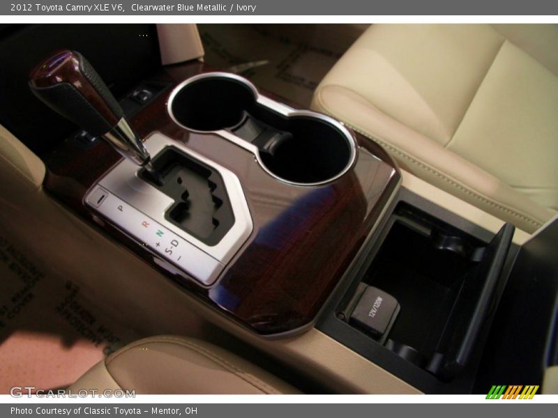 Clearwater Blue Metallic / Ivory 2012 Toyota Camry XLE V6