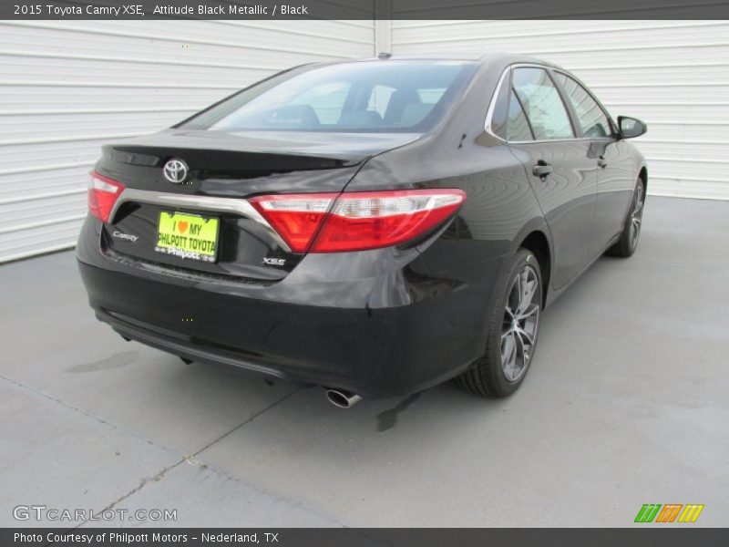 Attitude Black Metallic / Black 2015 Toyota Camry XSE