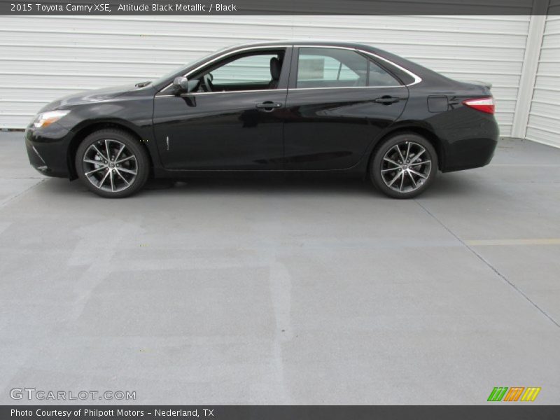 Attitude Black Metallic / Black 2015 Toyota Camry XSE