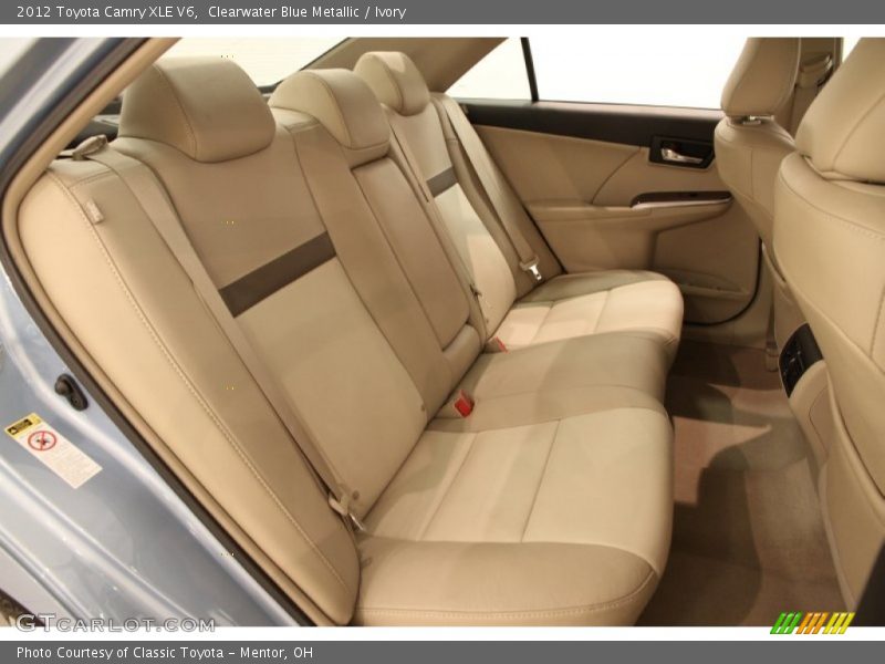 Clearwater Blue Metallic / Ivory 2012 Toyota Camry XLE V6