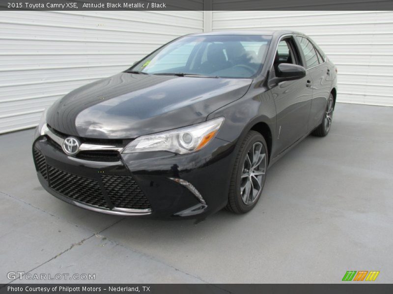 Attitude Black Metallic / Black 2015 Toyota Camry XSE