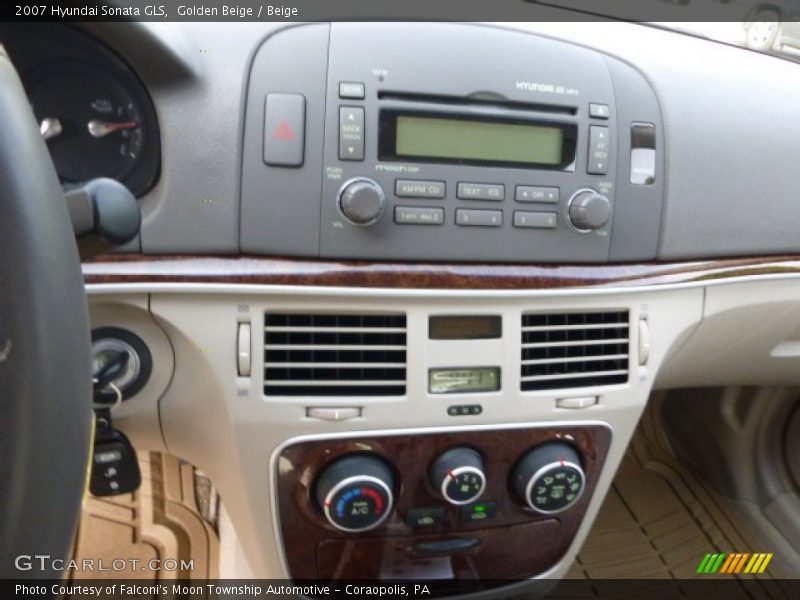 Golden Beige / Beige 2007 Hyundai Sonata GLS